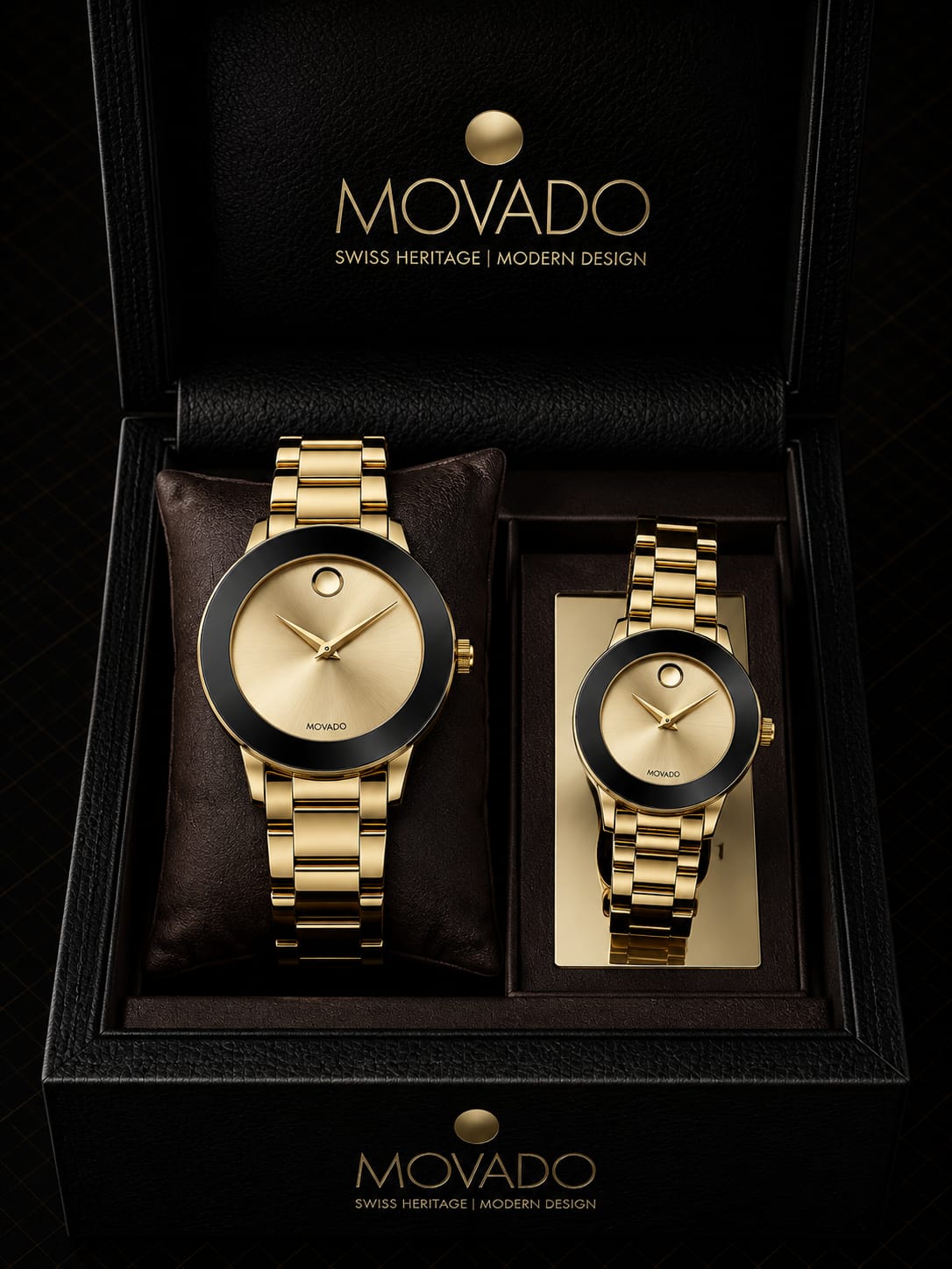Movado couple watch