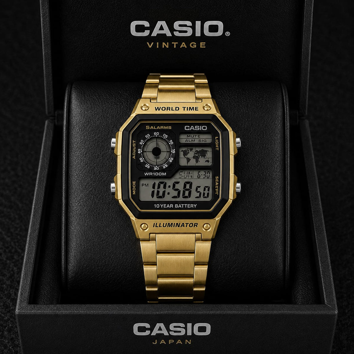 CASIO DIGITAL 1 GOLD