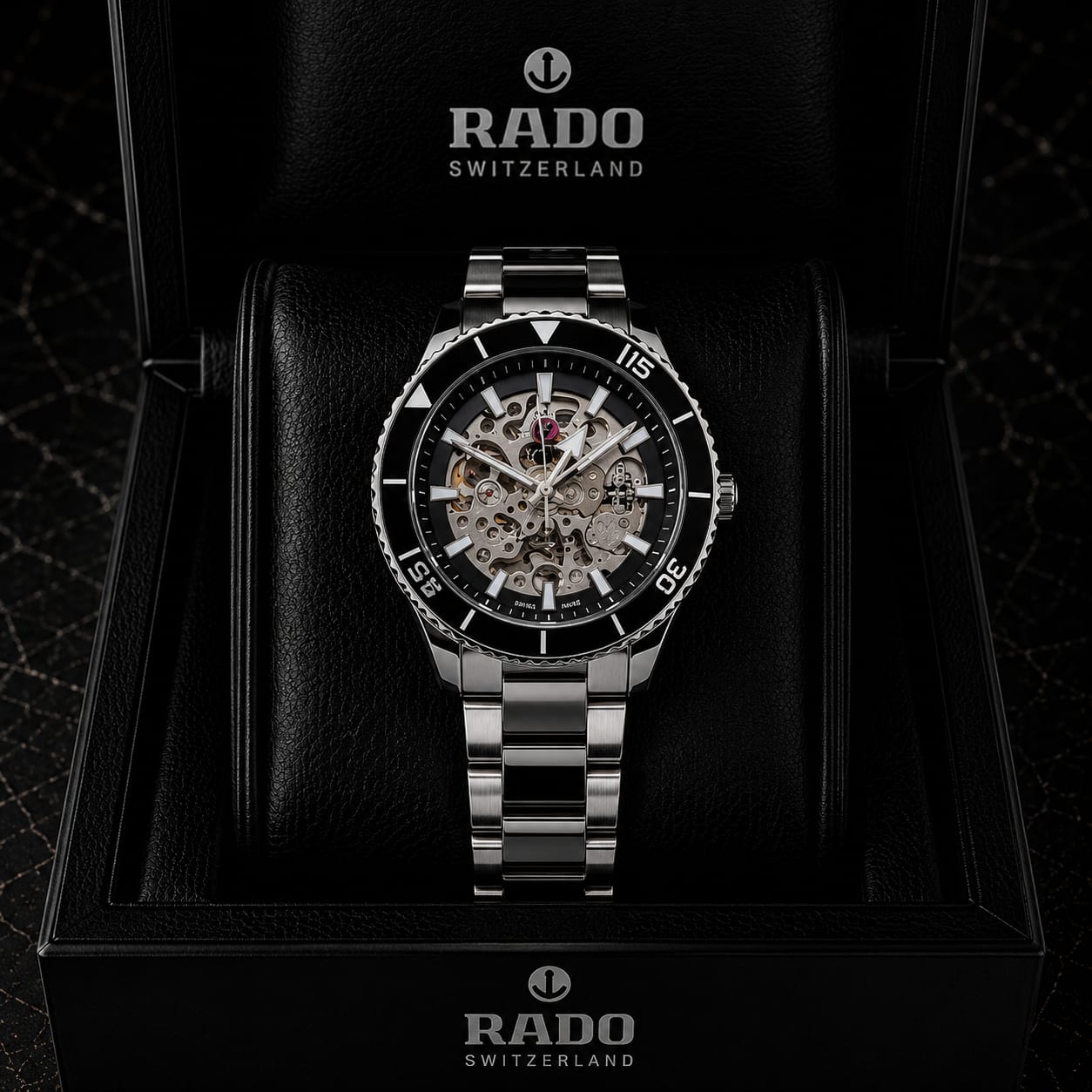 Rado Captain Cook automatic Open heart