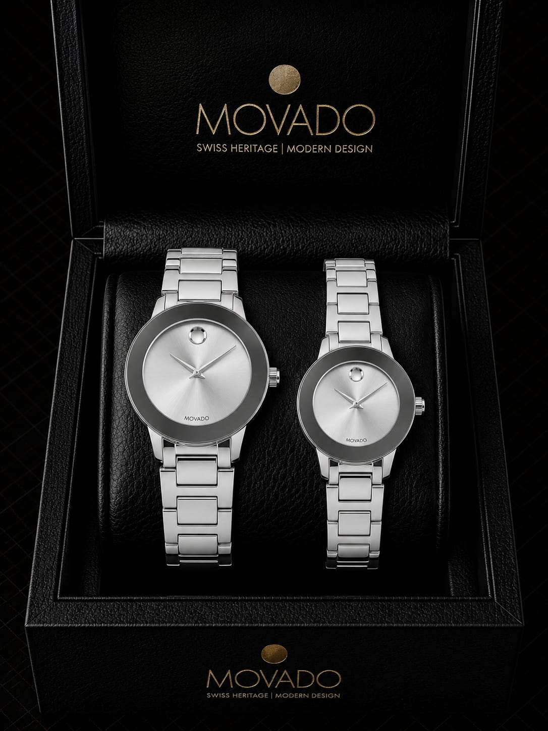 Movado couple watch
