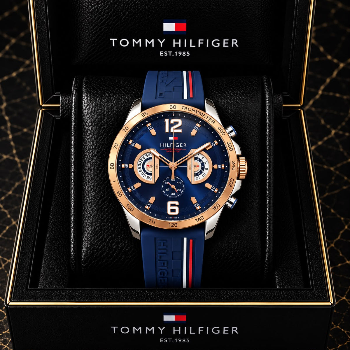 TOMMY HILFIGAR DECKER BLUE