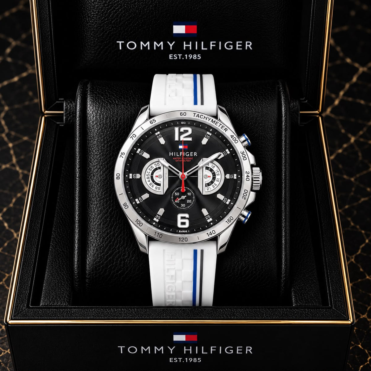 TOMMY HILFIGAR DECKER WHITE