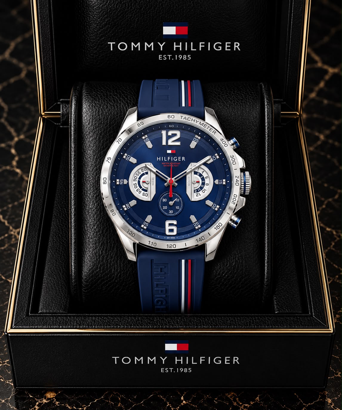 TOMMY HILFIGAR DECKER BLUE