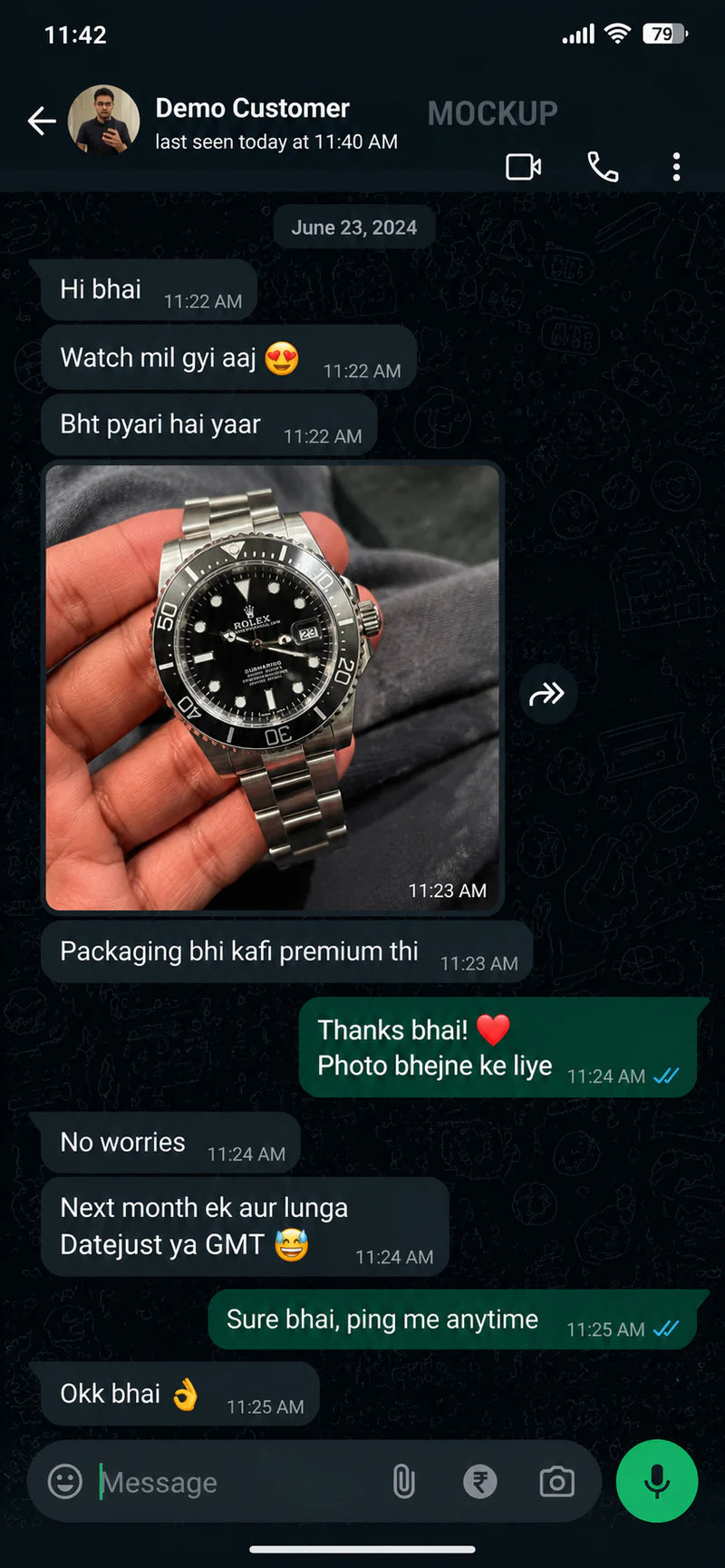 Customer review 1