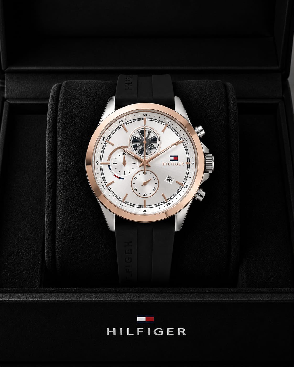 Tommy Hilfiger chronograph style