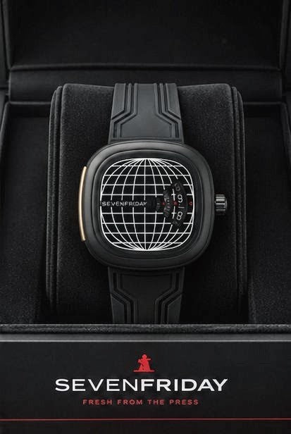 Seven friday watch for men (Black)