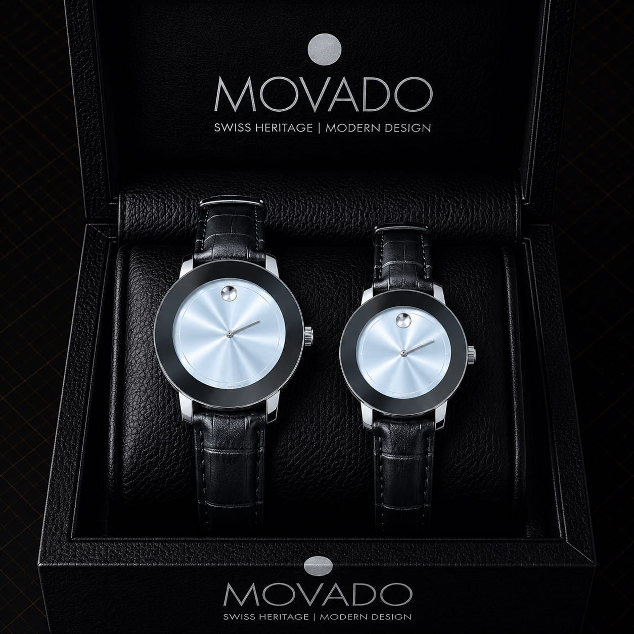 Movado couple watch