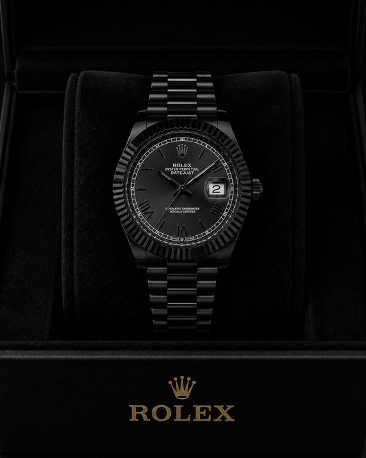 Rolex datejust black
