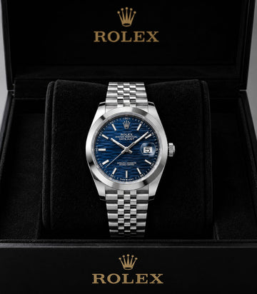 Rolex Datejust blue
