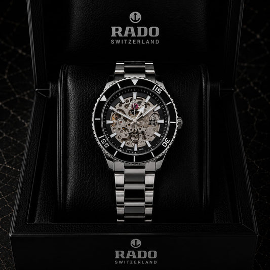 Rado Captain Cook automatic Open heart