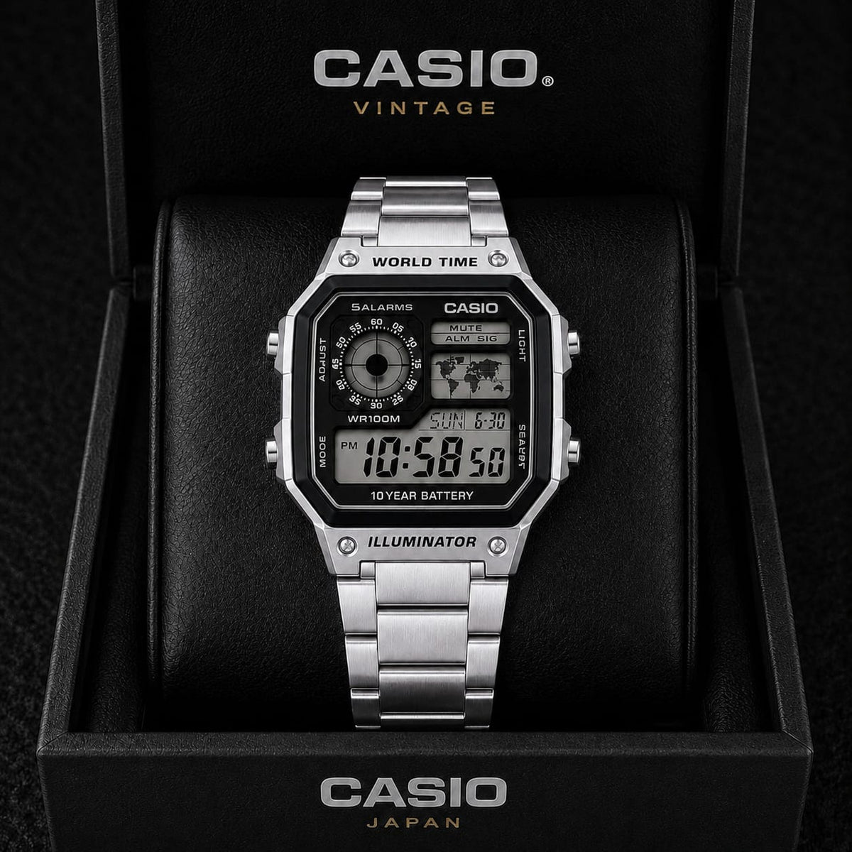 CASIO DIGITAL 1 SILVER