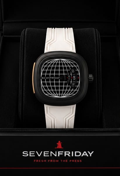 Seven friday watch for men (White)