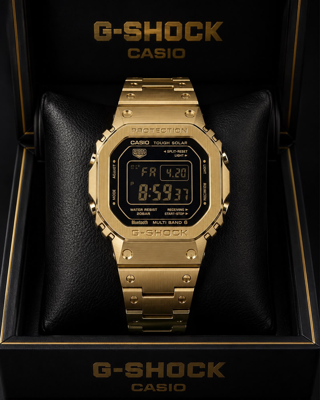 Casio G-Shock gold tone