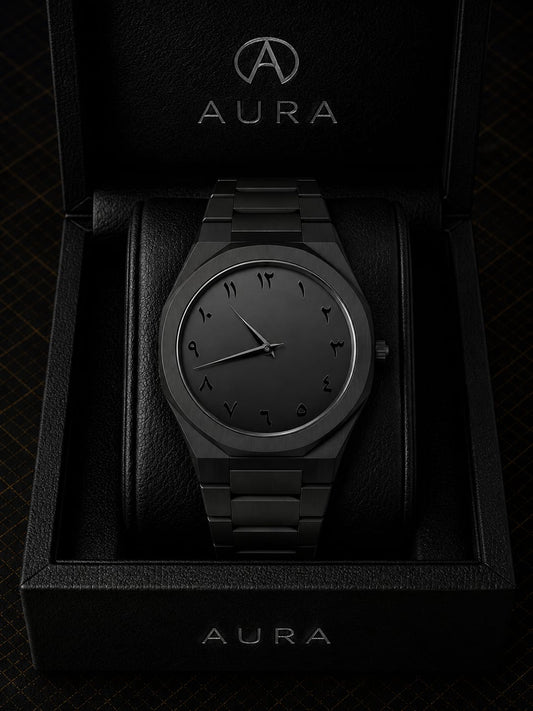 Aura matte black