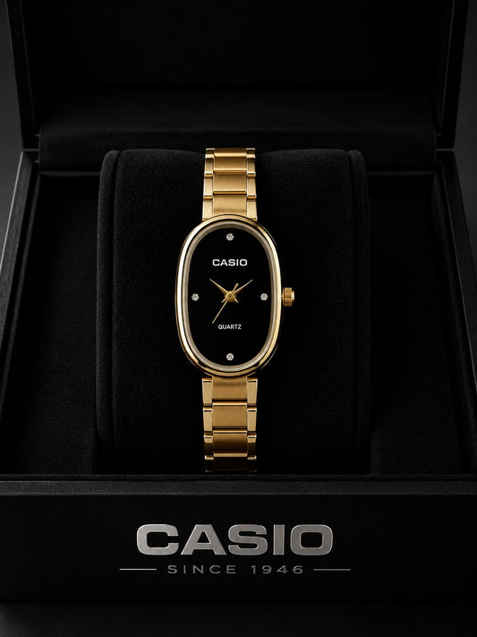 Casio Ladies Oval Quartz watch