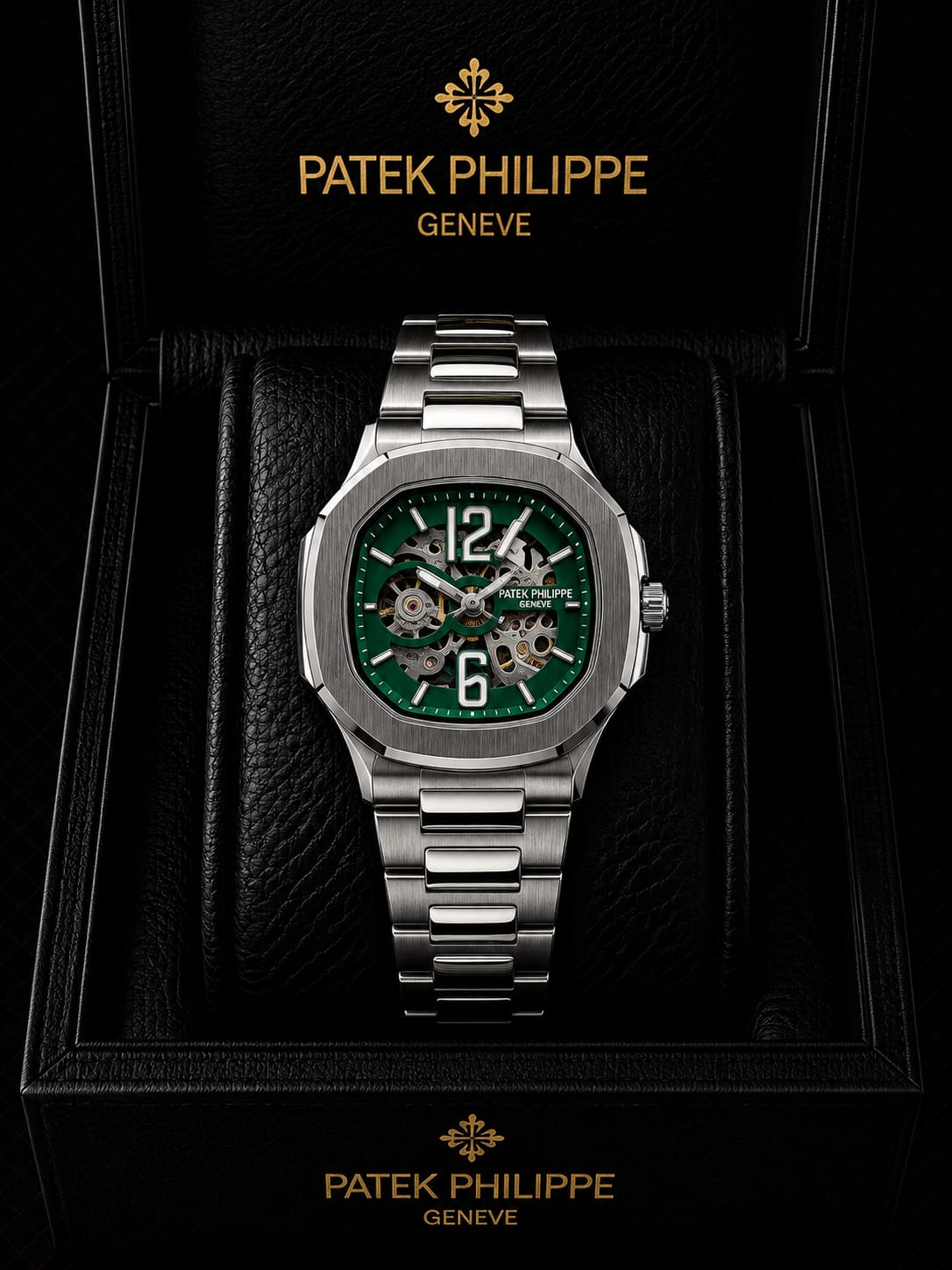 Patek Philippe Nautilus-style automatic