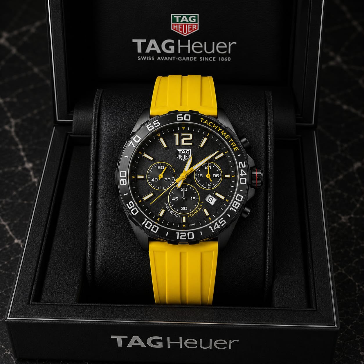 TAG Heuer yellow-black