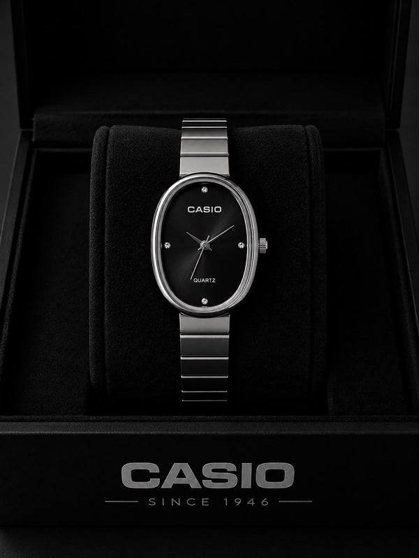 Casio Vintage Ladies Oval Quartz watch