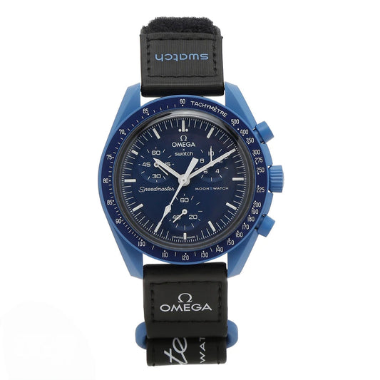 Omega X Swatch Bioceramic Moonswatch Mission to Neptune